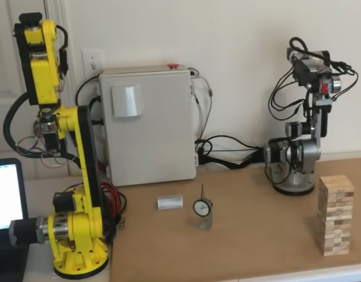 6 axis stepper motor robot