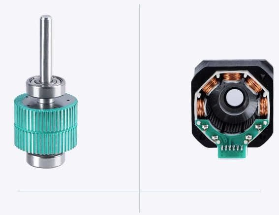 Is a stepper motor also flange mounted?