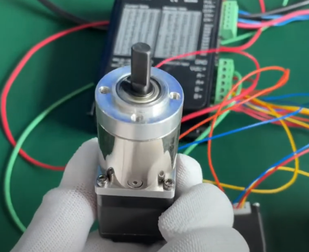 NEMA 11 Reducer Stepper Motor Running Test