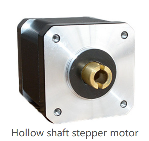 Hollow shaft stepper motor