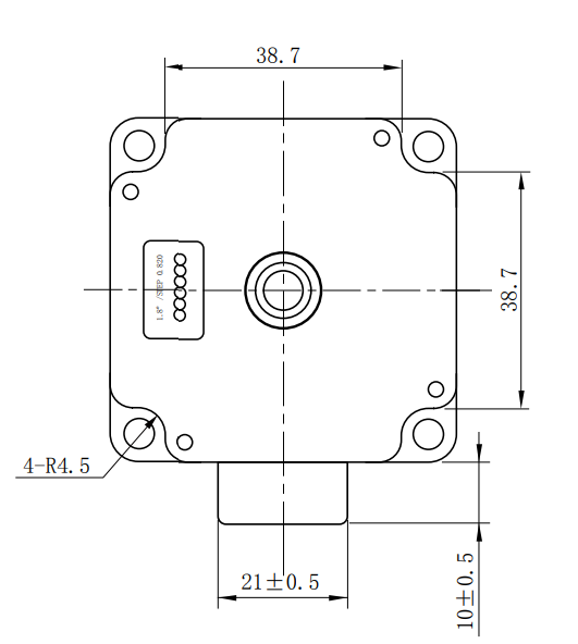 nema 23 stepper motor specifications