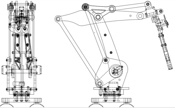 Robotic arm motor