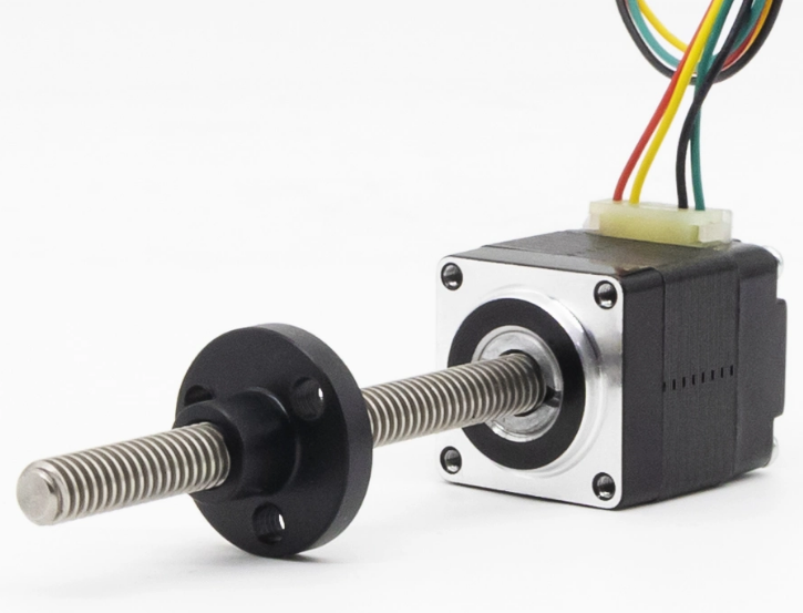 mini stepper motor with lead screw