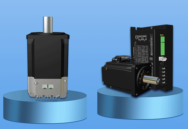 integrated low-voltage servo motor