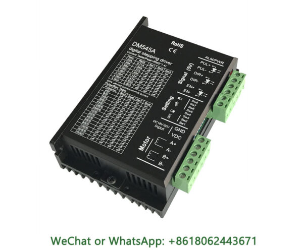 Low Voltage Stepper Driver DM545A Manual - 2-Phase Driver Datasheet