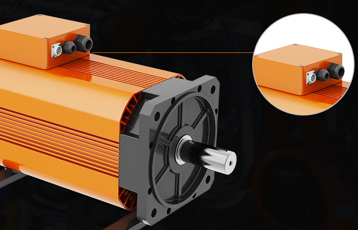 Industrial robot servo control VS step control VS frequency conversion control - High power permanent magnet synchronous servo motor structure diagram