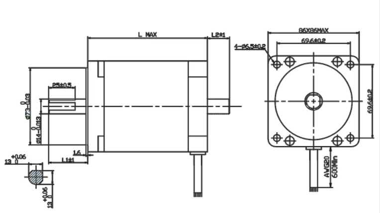 1.8 degree NEMA 17 stepper motor - 42 stepper motor