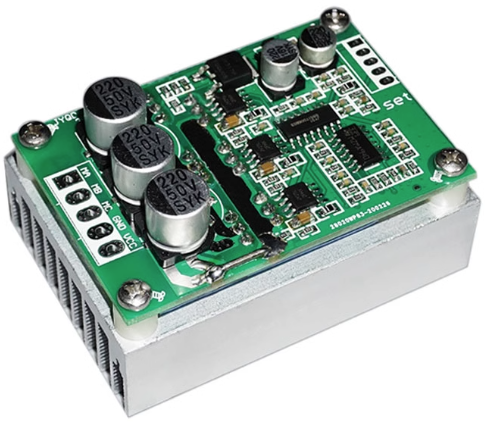 12-36V500W Hallless brushless drive controller