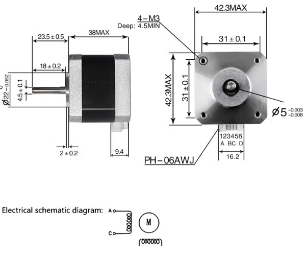 What are the applications of brushless drives in medical devices? 3D printer accessories nema 17 two-phase four-wire stepper motor wiring diagram and dimensions