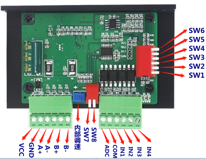 Microstep subdivision settings for stepper drivers - Stepper drives with integrated drive and control functions - PLC interface - economical drive concept